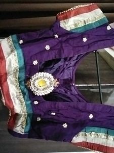 Elegant Purple Blouse