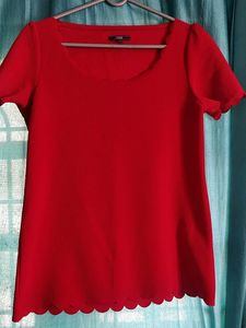 Beautiful Red Top From CODE - Western Wear