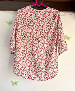 White Floral Co-ord