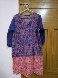 Floral Print Tunic Top