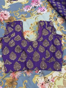 Purple Lehenga Choli Set