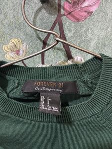 Green Forever 21 Top