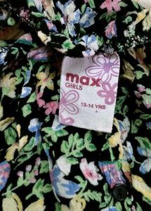 New MAX Floral Print Top