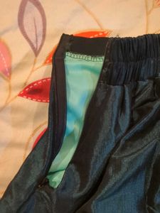 Ethnic Stylish Silk Skirt And Top