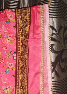 Pakistani Mirror Wrk printed  Dupatta