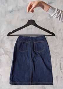 Denim Mini Skirt