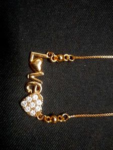 Love Necklace with Heart