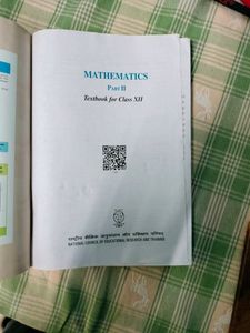 NCERT CLASS 12 MATHEMATICS PART 1 AND 2 TEXTBOOK