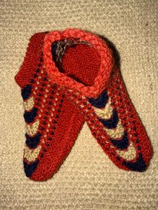 Hand knitted woollen Socks