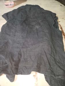 Denim Button-Up Jacket