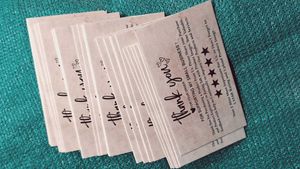 50 PicThank You Cards - Small Business Appreciatio