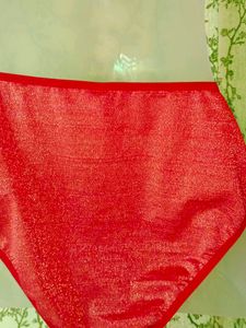 Mens Sexy Red Shimmery G String Briefs