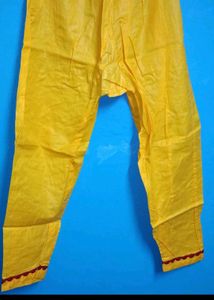 Haldi Embroidery Suit With Beautiful Dubatta
