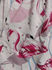 Beautiful Pink Flamingo Princess Frock