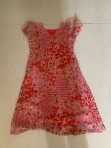 Floral Pink Dress