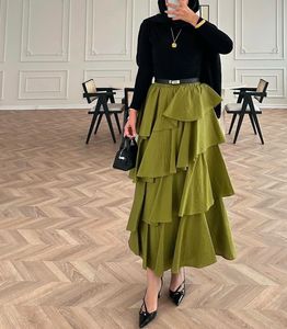 Tiered Ruffle Skirt