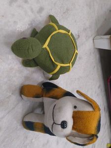 Stuffed Animal Duo