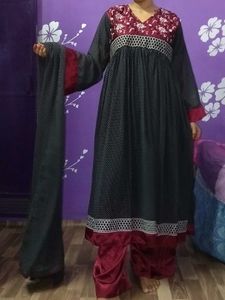 Anarkali Suit With Dupatta