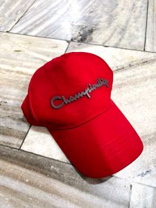 Red Champion Cap