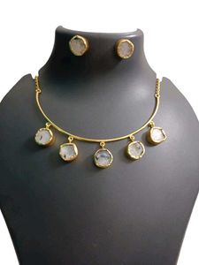 Colorful Stone Necklace Set