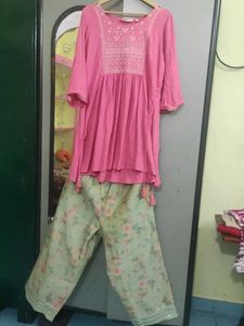 Pink Kurta Set