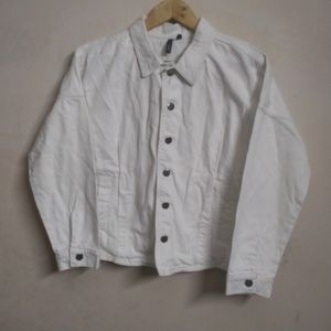 Lov White Denim Jacket (Women's)