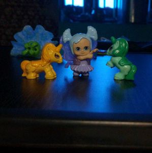 Set Of 3- Kinder Joy Fairyland toys
