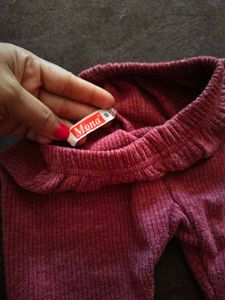 woolen  Baby Pants Set