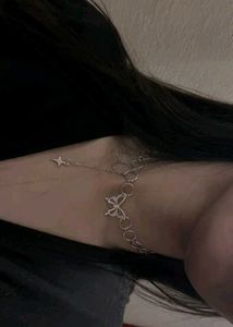 Butterfly Star Chain Choker
