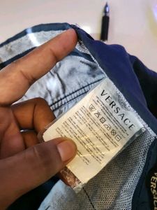 Versace Blue Pant
