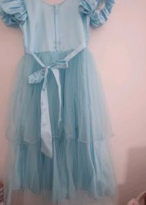 Cute Blue Party Dress