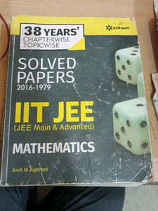 38 Year  Solved papers 2016-1979 for JEE By Amit