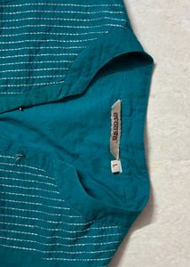 Teal Tunic Top