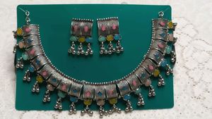Boho Necklace &amp; Earring Set