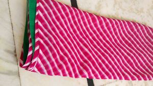 Jaipuri Lehriya Saree 🩷🩷