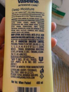 Empty Dove Shampoo And Vaseline Cream Bottle