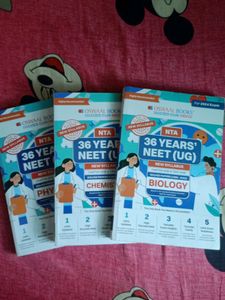 36 YEARS' NEET (UG) (Set Of 3)