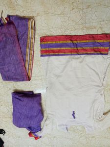 Kurti Suit Set -purple Pink