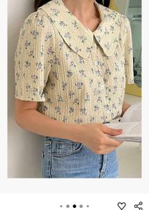 Korean Casual Short Sleeve Loose Fit