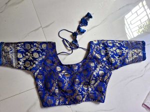 Festive Season Special Royal Blue Blouse