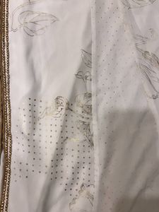 Wishful Anarkali White