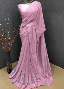 Bollywood Fancy Saree With Blouse Piece..