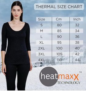 Grey Womens Thermals Top