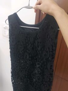 Black Lace Top
