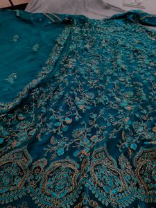 Bridal Gown/Party Wear Gown (Excel) With Duppata.