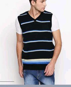 Reversible Knit Sweater Vest