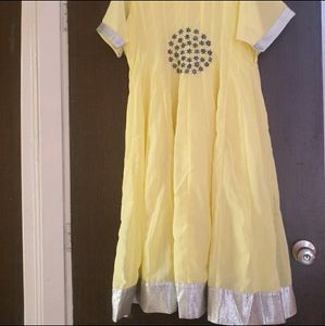 Semi Stitch Anarkali Kurti