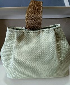 Beautiful Green Potli Bag