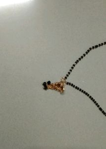 New Mangalsutra,  New Brooch /Saree Pin &amp; Black Mini Hair Clip