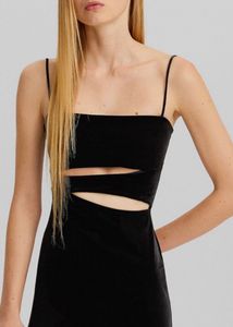 Black Velvet Mini Dress